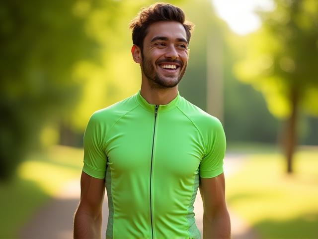 Leichtes Sommertrikot in frischen Farben