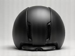 Sportlicher Fahrradhelm in mattem Schwarz