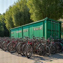 Recyclingprogramm: Alte Fahrräder werden gesammelt und recycelt